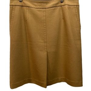 Ann Taylor LOFT Women’s Camel Brown Khaki Fall Autumn Fashion Skirt
